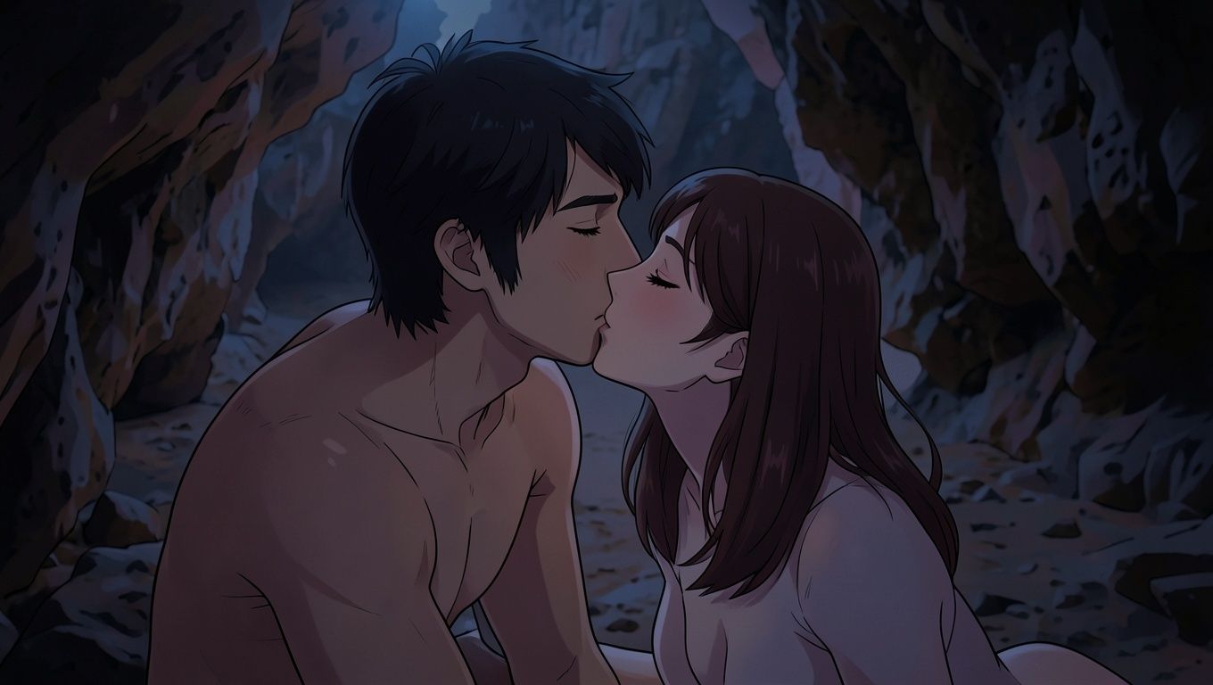 彼氏と裸で開放的になりたくて無人島をレンタルしてみた サンプル8ページ目