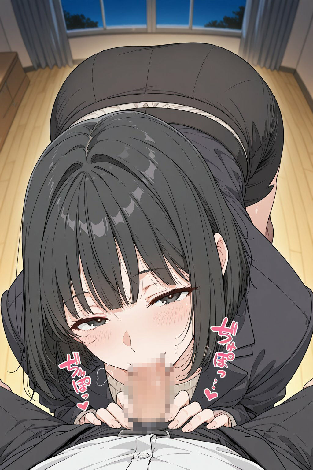 サークルの超巨乳美人な先輩が急にエロエロになった話 サンプル6ページ目