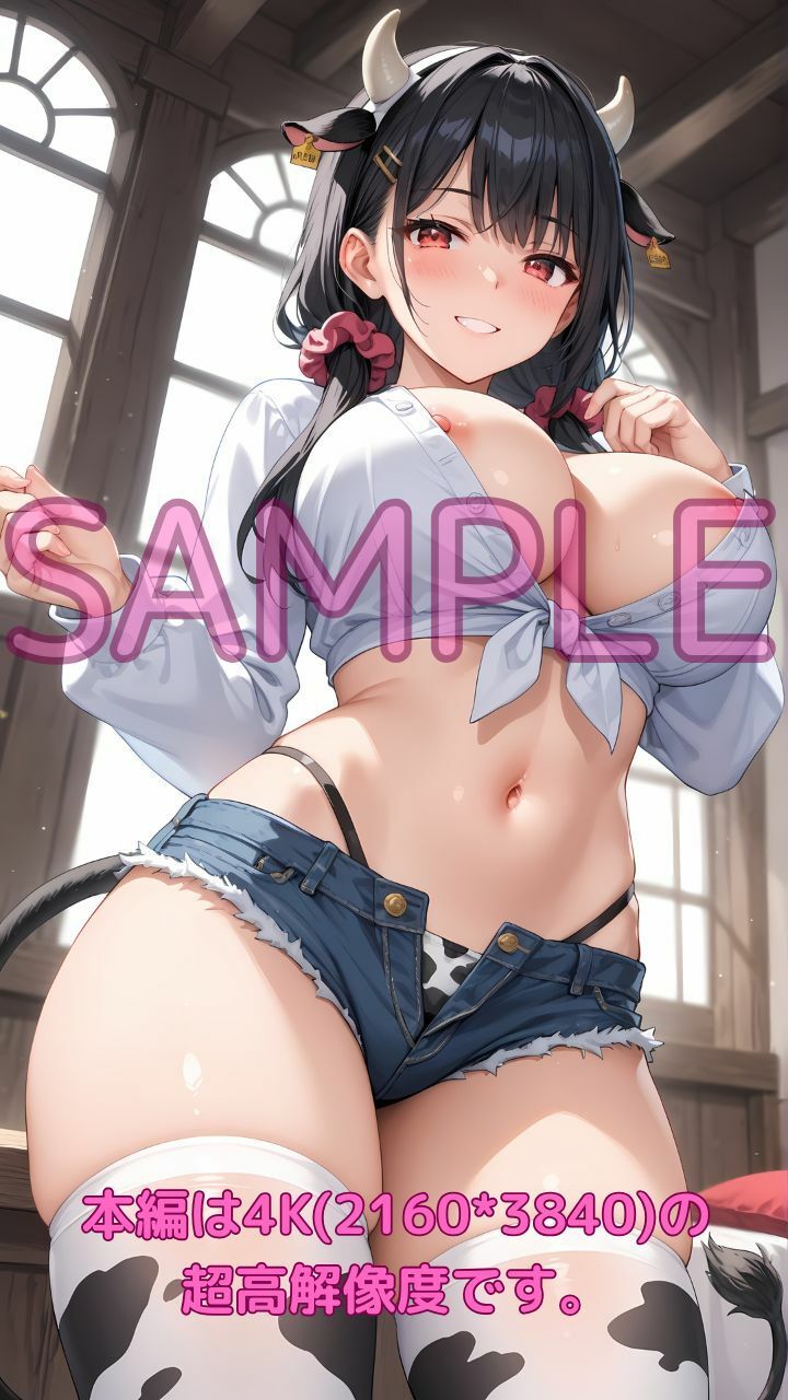 罰ゲームでどすけべビッチ爆乳JKにコスプレ徹底調教ハメまくってやった話〜牛コスで中出し体験！！孕ませミルク牧場〜 サンプル1ページ目