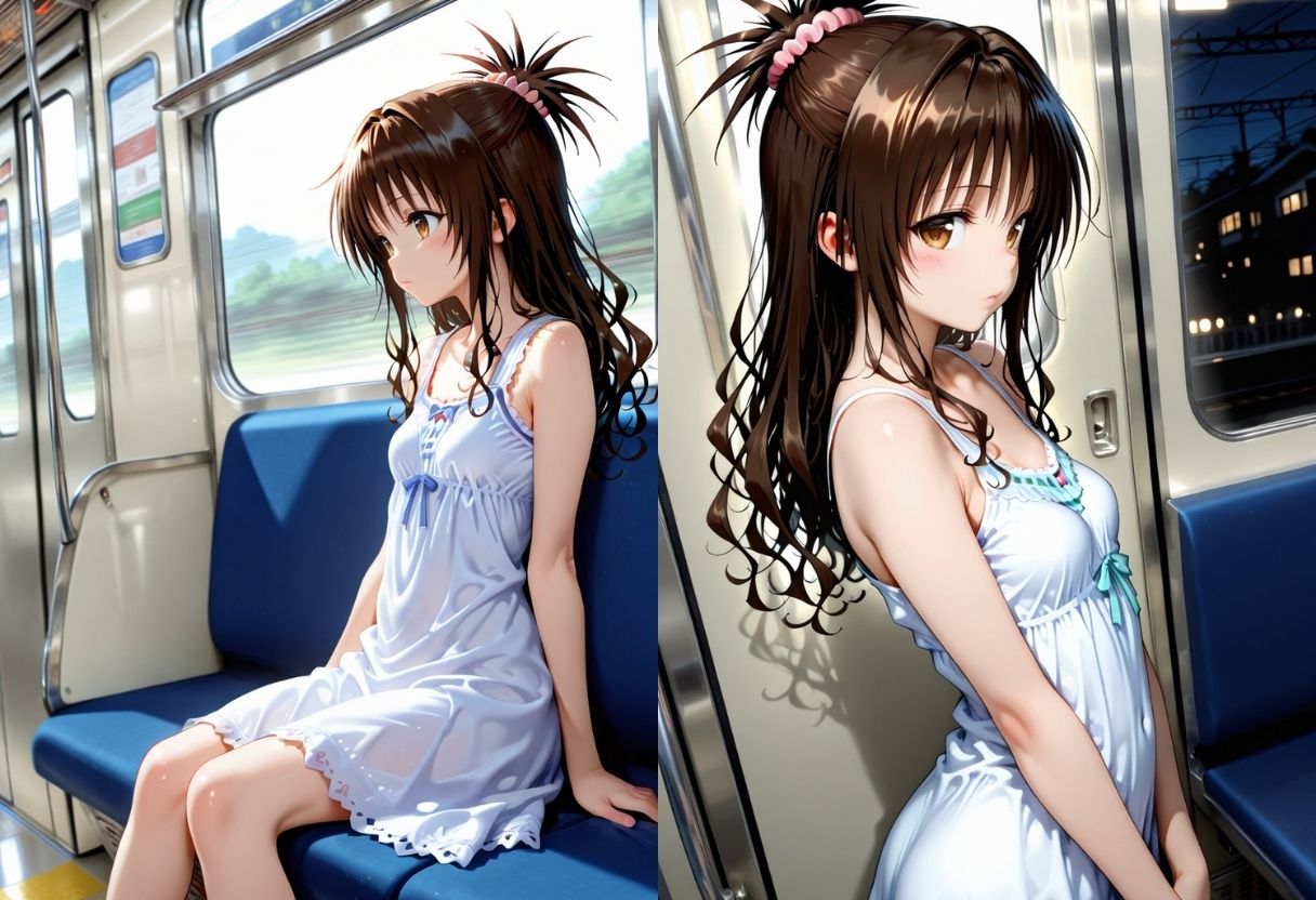 電車痴●  ToLOVE  5人 サンプル8ページ目