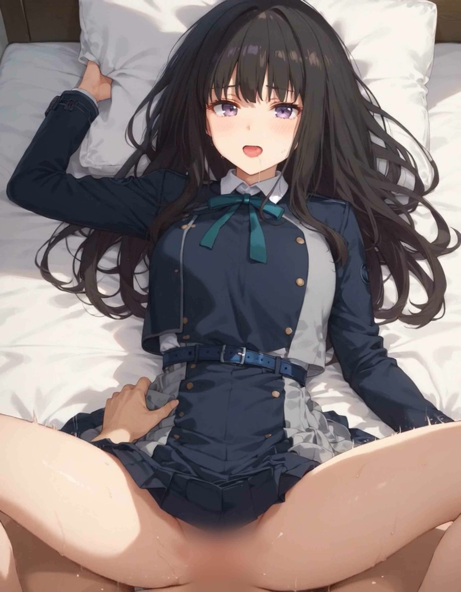 たきなとエッチ〜ぬるぬる神アニメ〜 サンプル2ページ目