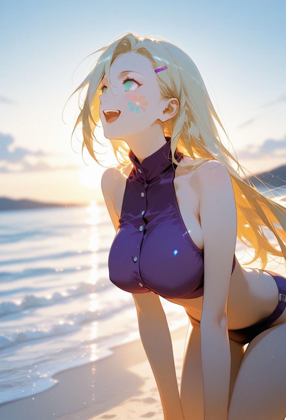 『夏の浜辺:覚醒したカラダは嘘をつかない  い◯編』 サンプル1ページ目