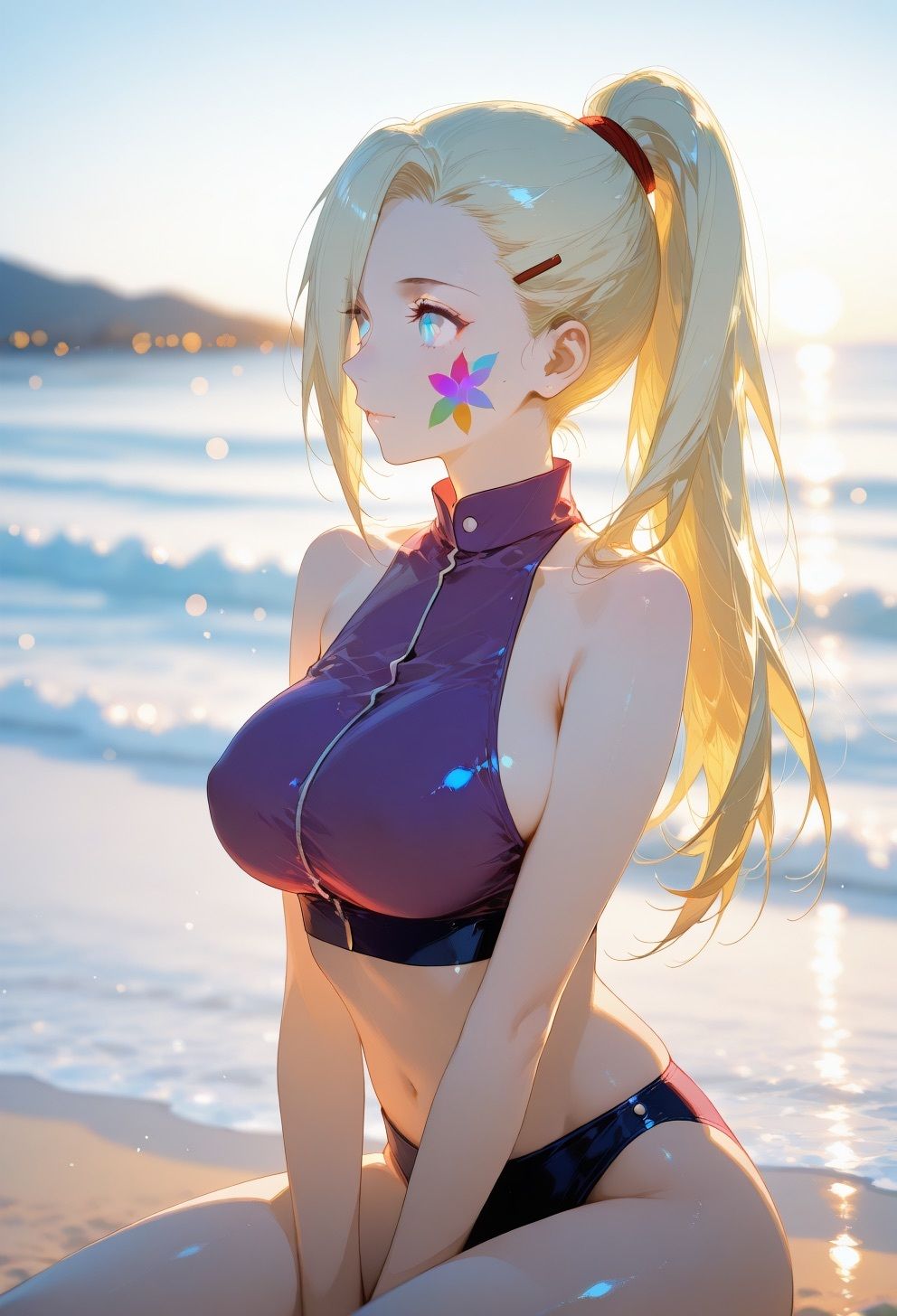 『夏の浜辺:覚醒したカラダは嘘をつかない  い◯編』 サンプル3ページ目