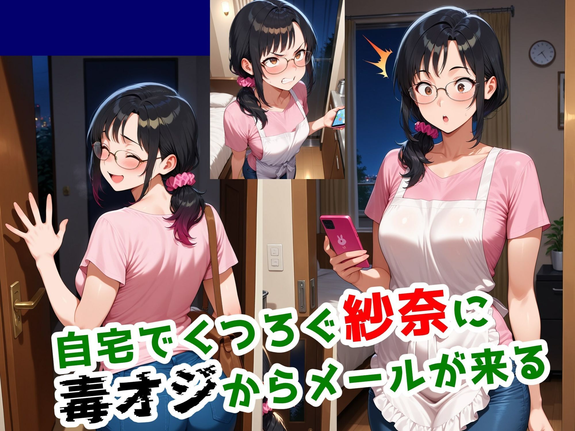 妻が毒オジに呼び出されて公衆トイレで緊縛セックスした件 サンプル2ページ目