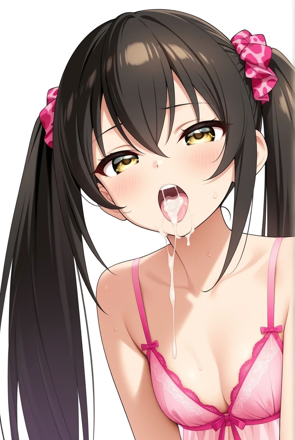 虹かけ誌  アイドルマスター  イラスト集41 的場梨沙  出したのね、この○○○ン！！ サンプル10ページ目