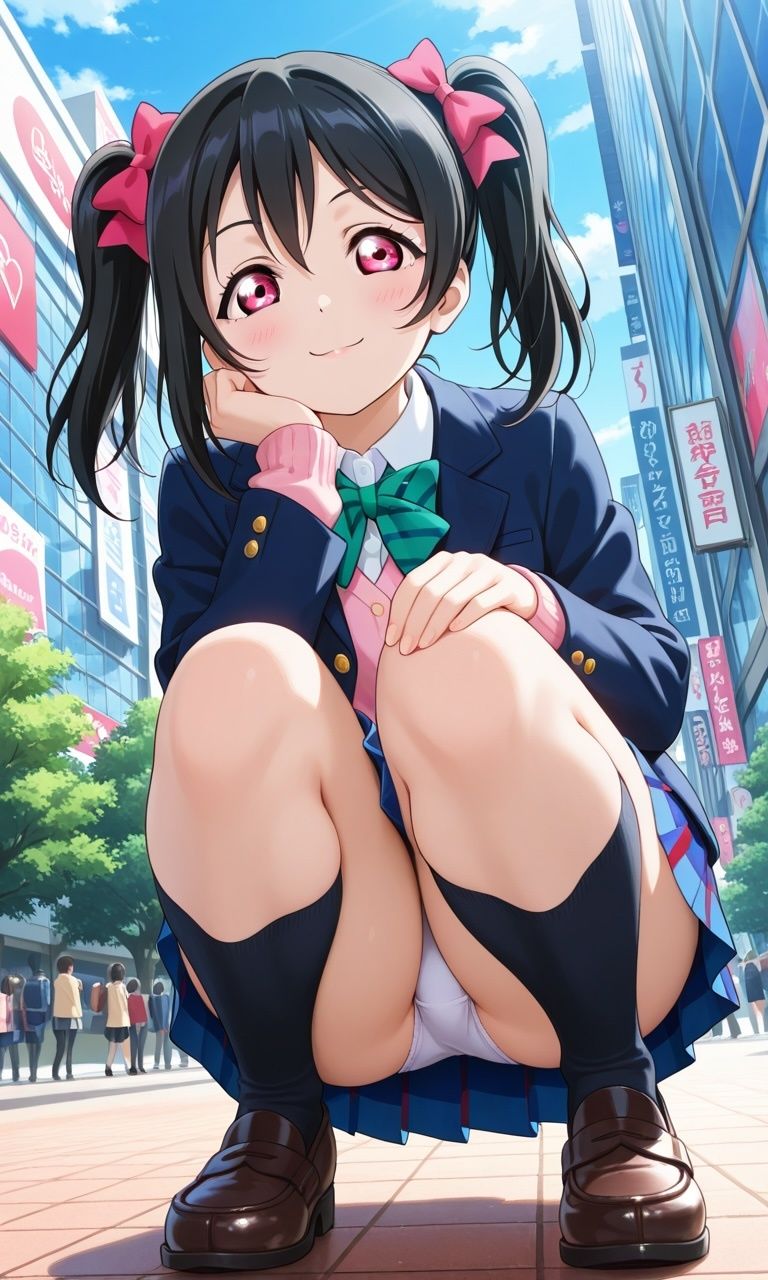 虹かけ誌   ラブライブ！  イラスト集31 矢澤にこ  背中で語る サンプル2ページ目