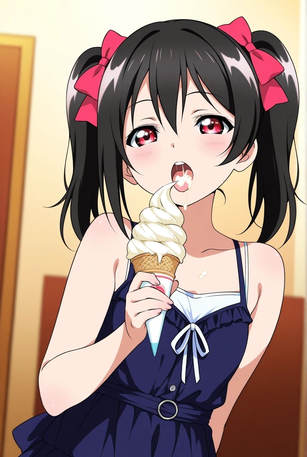 虹かけ誌   ラブライブ！  イラスト集31 矢澤にこ  背中で語る サンプル3ページ目
