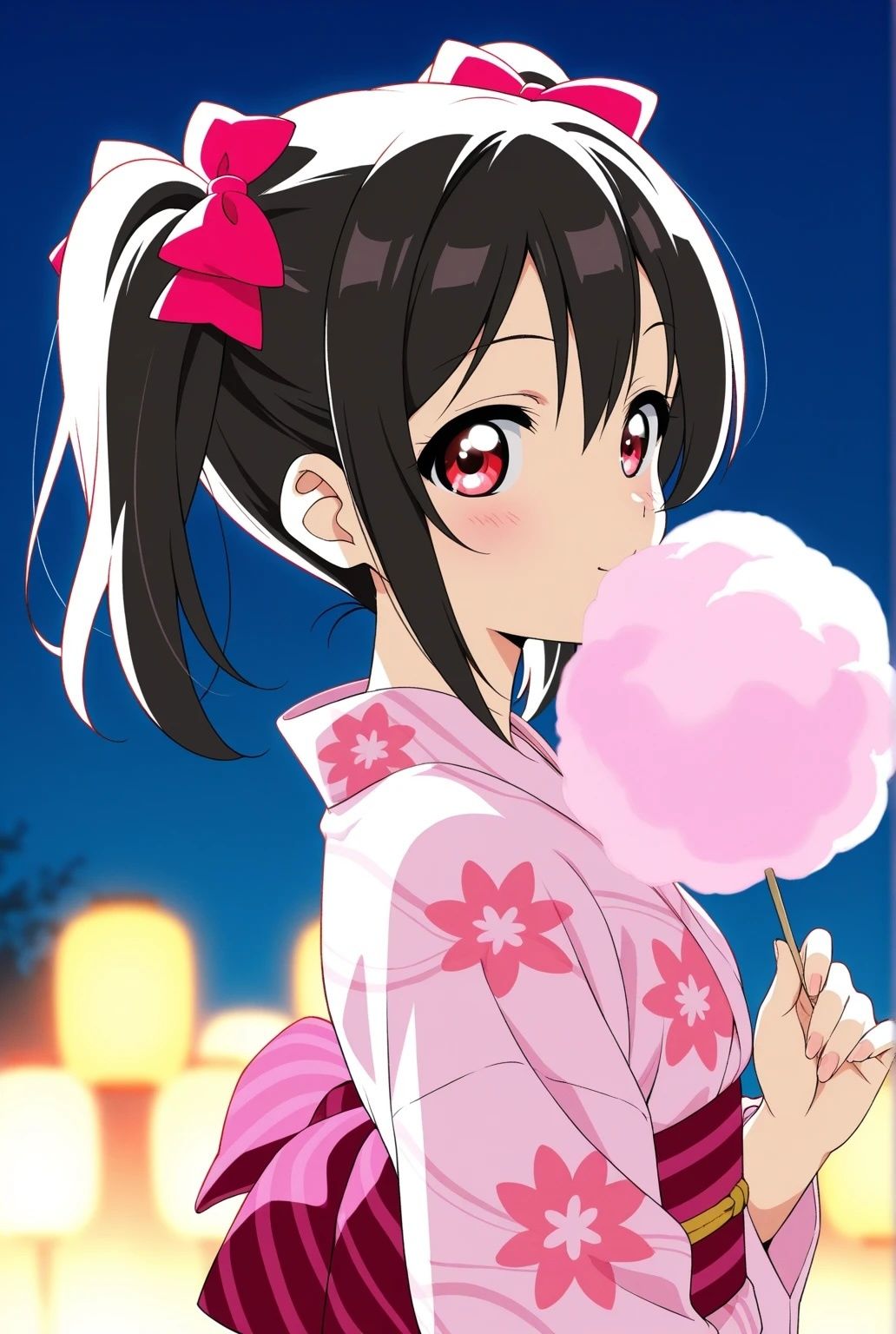 虹かけ誌   ラブライブ！  イラスト集31 矢澤にこ  背中で語る サンプル5ページ目