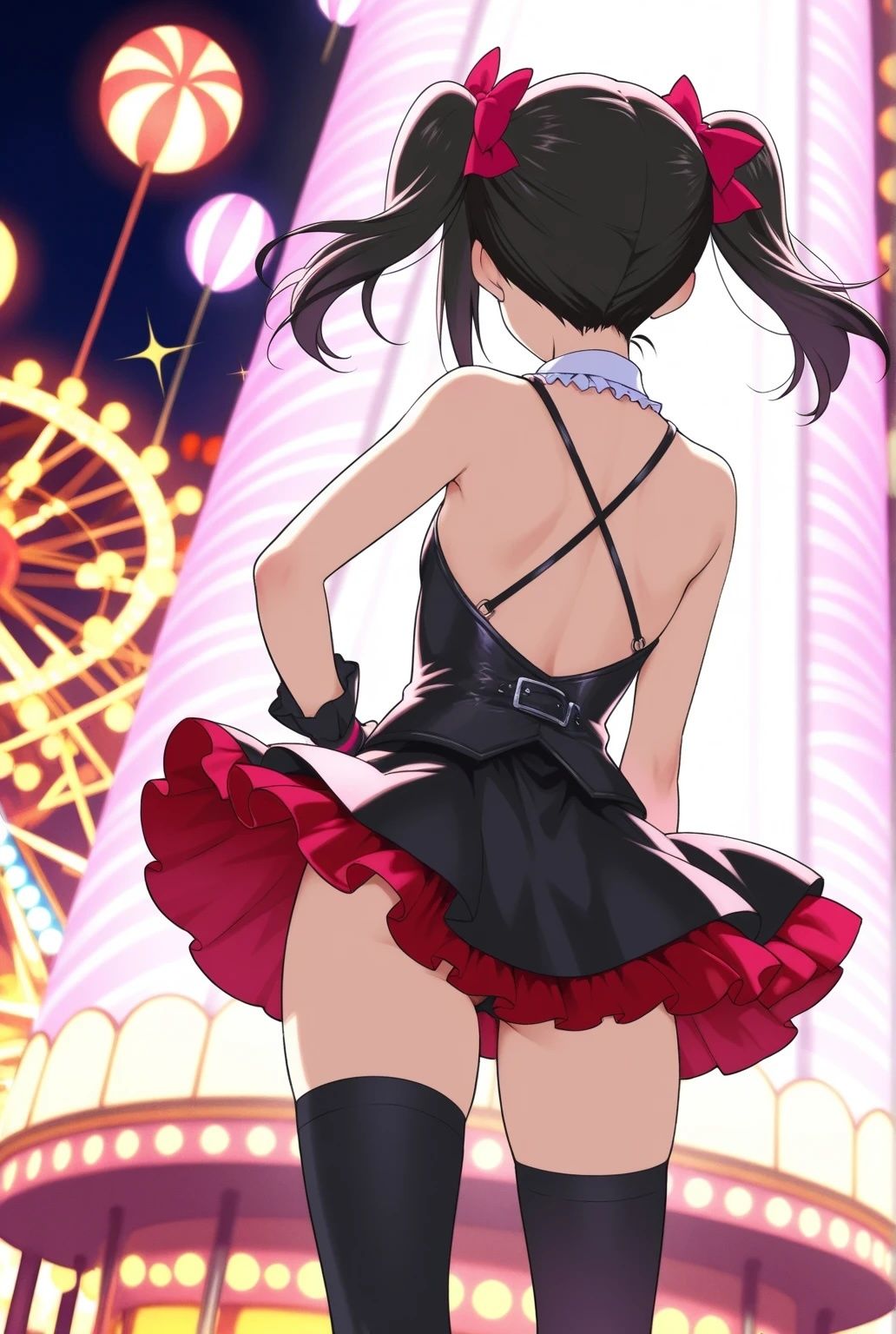 虹かけ誌   ラブライブ！  イラスト集31 矢澤にこ  背中で語る サンプル6ページ目