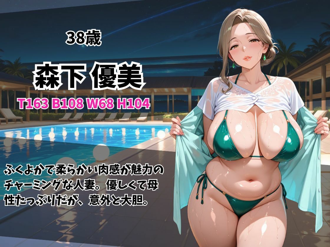 ケツ穴ミセスナイトプール人妻 サンプル6ページ目