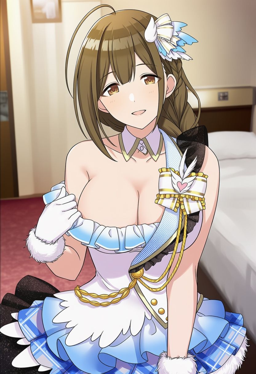 美少女アイドルと子作り（桑〇千雪編） サンプル6ページ目