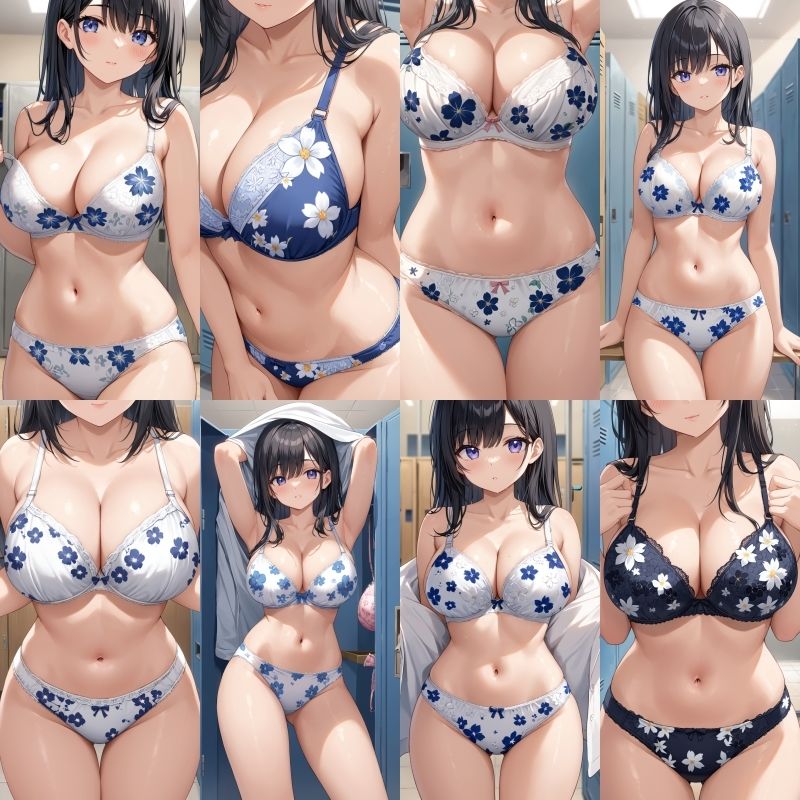 【女子更衣室盗撮】巨乳はながら下着【500枚】 サンプル5ページ目