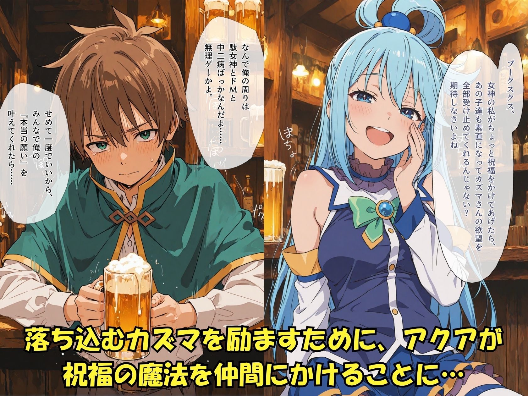 この素晴らしい祝福に感謝を！ サンプル1ページ目