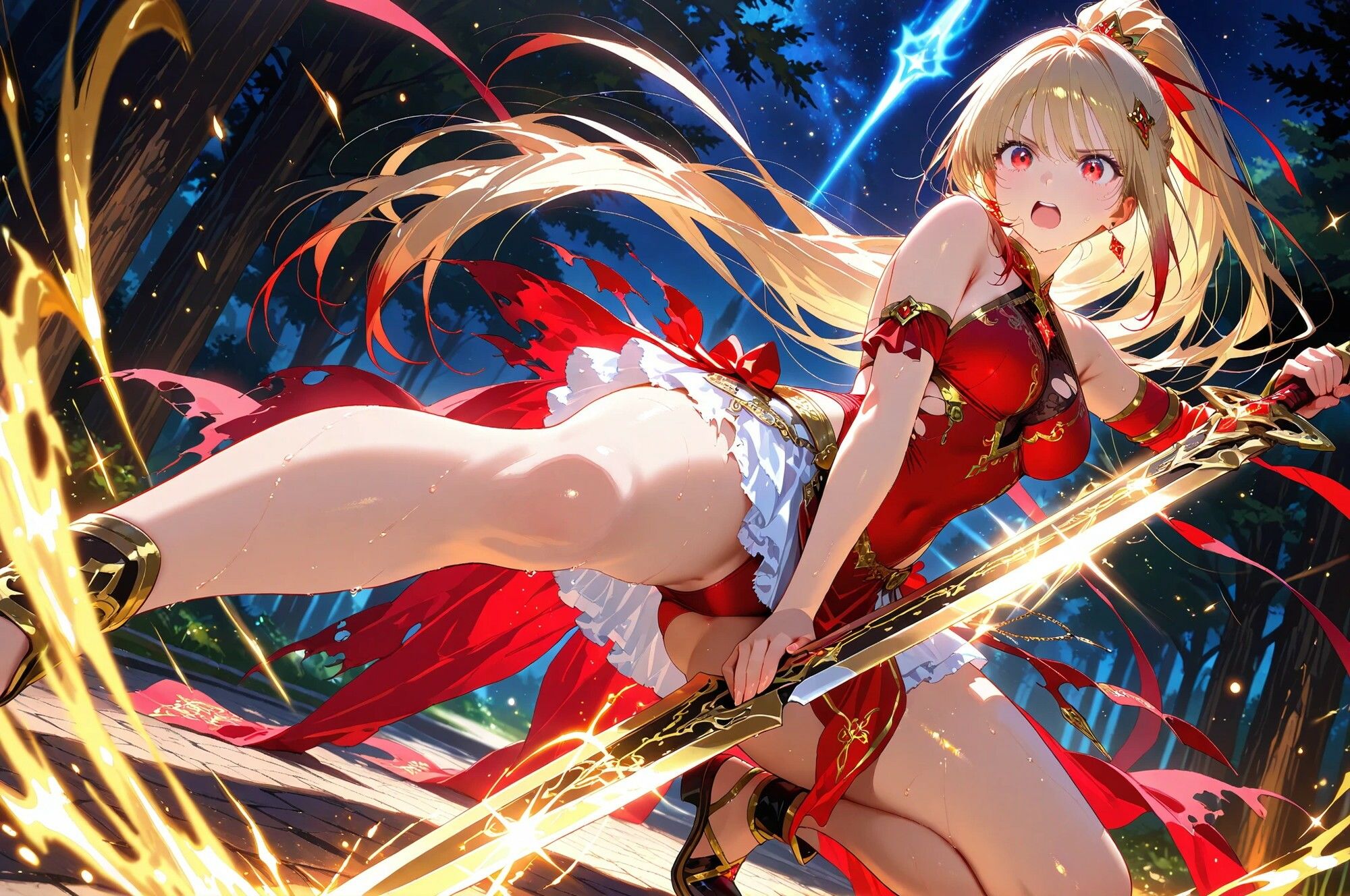 僕と契約した魔法少女がオークに凌●される  vol.6 ルミナス・ブレイズ編 サンプル3ページ目