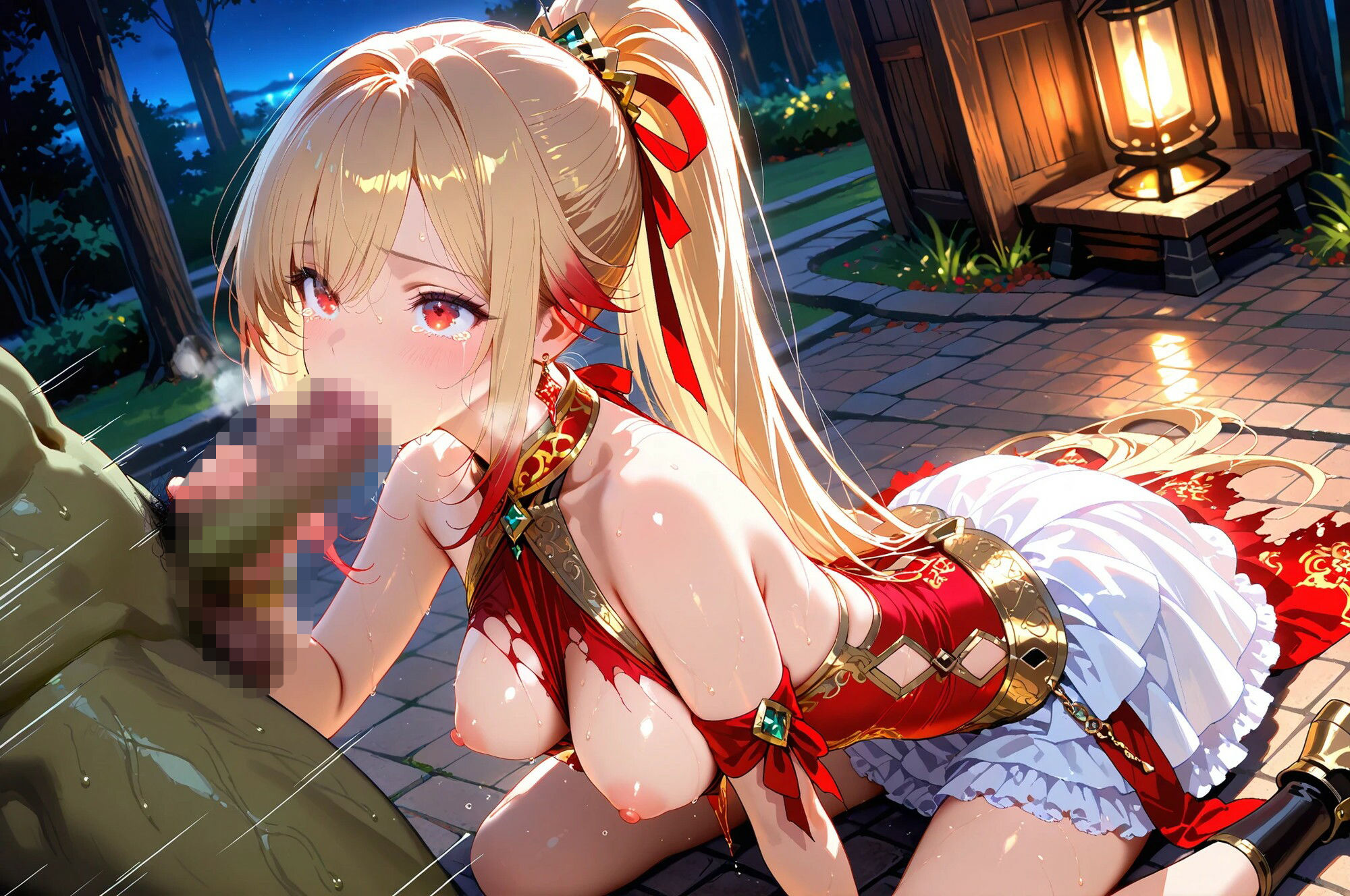 僕と契約した魔法少女がオークに凌●される  vol.6 ルミナス・ブレイズ編 サンプル5ページ目
