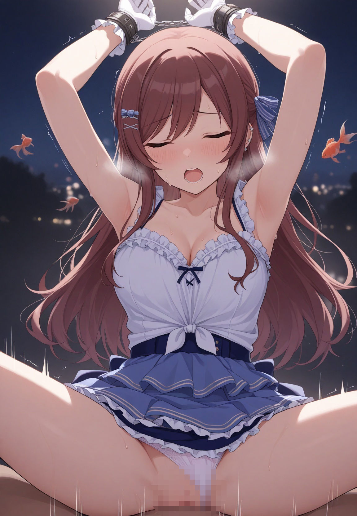 推しアイドルが闇ファンに拉致されて調教ループで脳イキ完堕ち孕ませ記録www ア〇ドルマスター  9 サンプル6ページ目