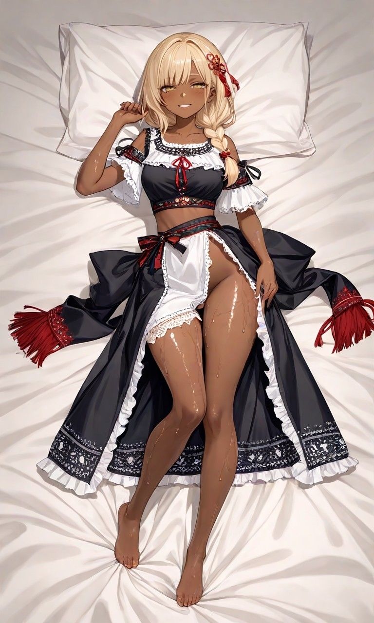 黒ギャル褐色画像まとめ サンプル6ページ目