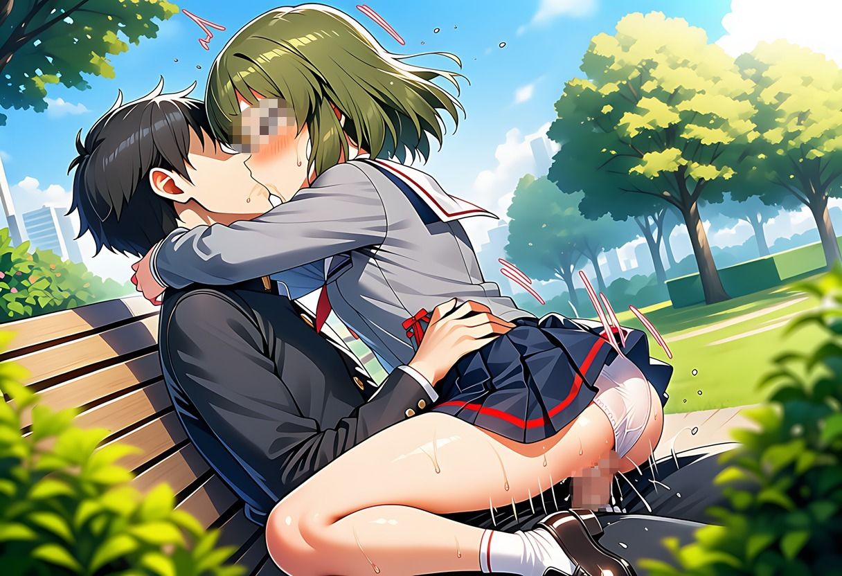 いいなり永〇昴（公園ベンチ編）完全版 サンプル6ページ目