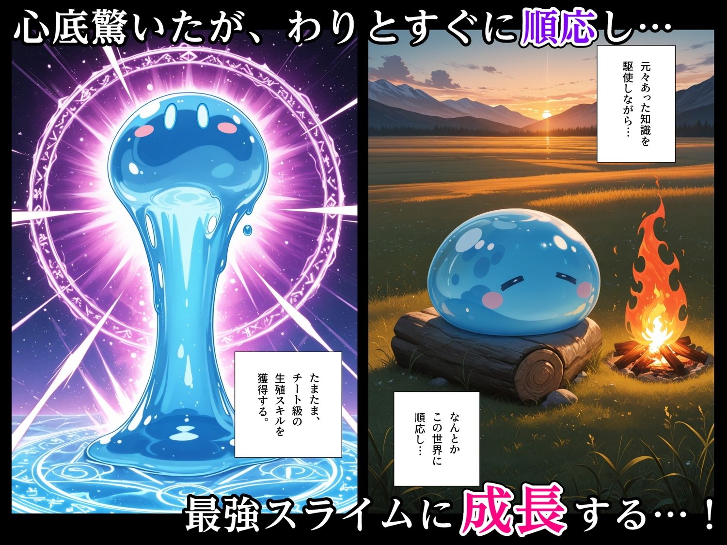 最強スライムに転生したので気ままに女冒険者を孕ませます2 サンプル2ページ目