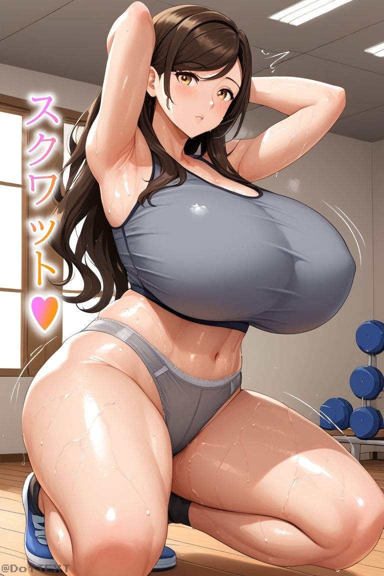バストガーディアンズ 乳嵐レイナ 乳トレ編 サンプル3ページ目