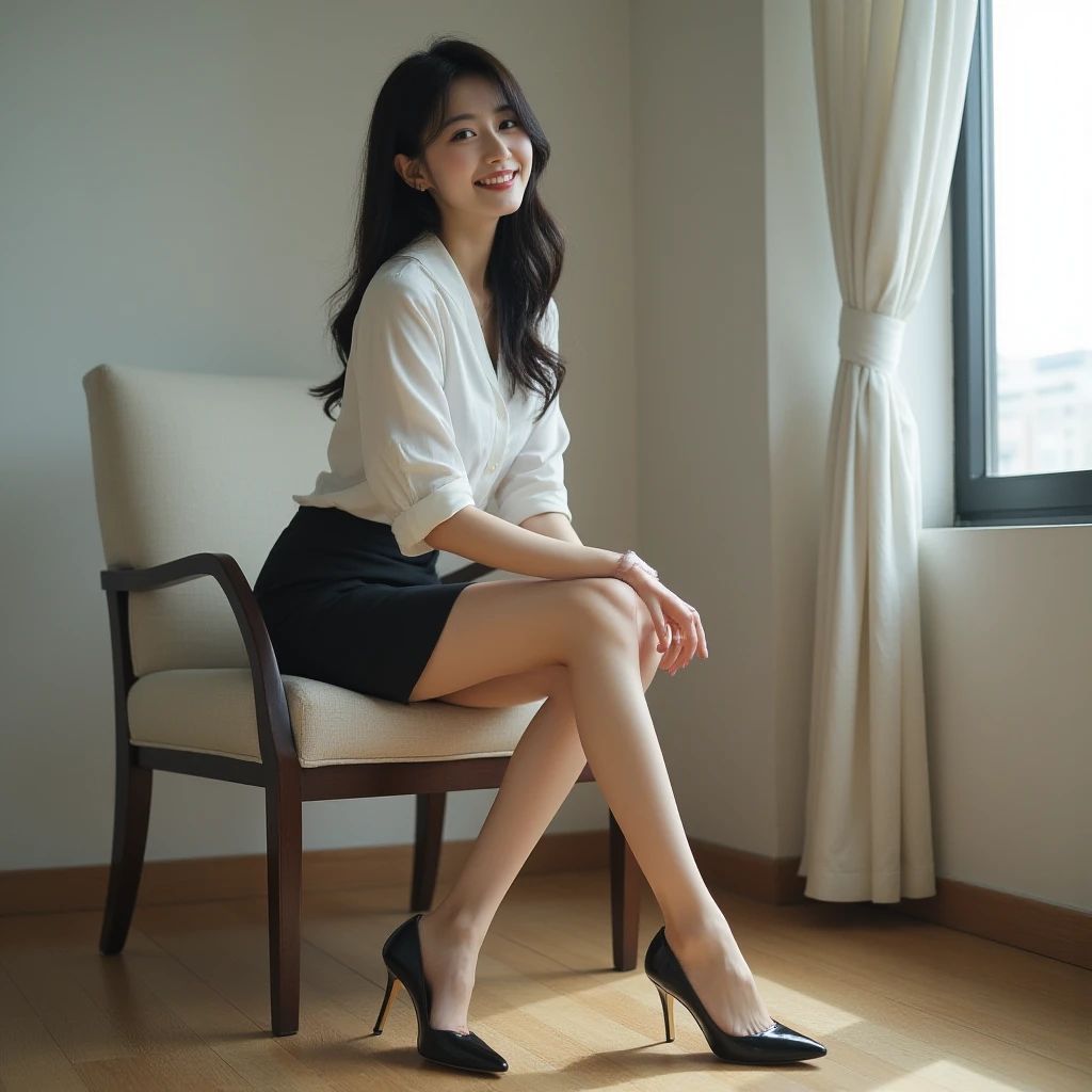 タイトスカートの彼女 サンプル4ページ目