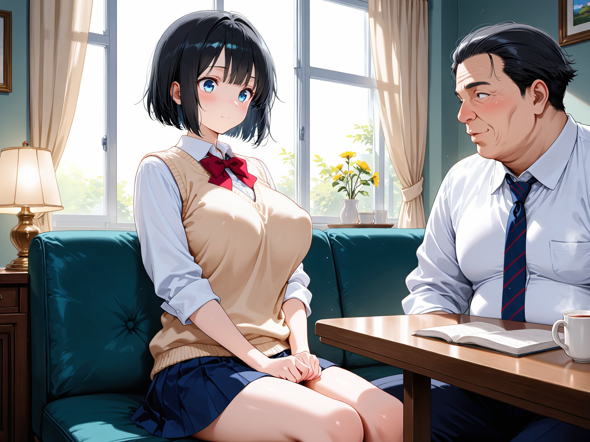 女子校生メス堕ち  メイド調教 サンプル1ページ目