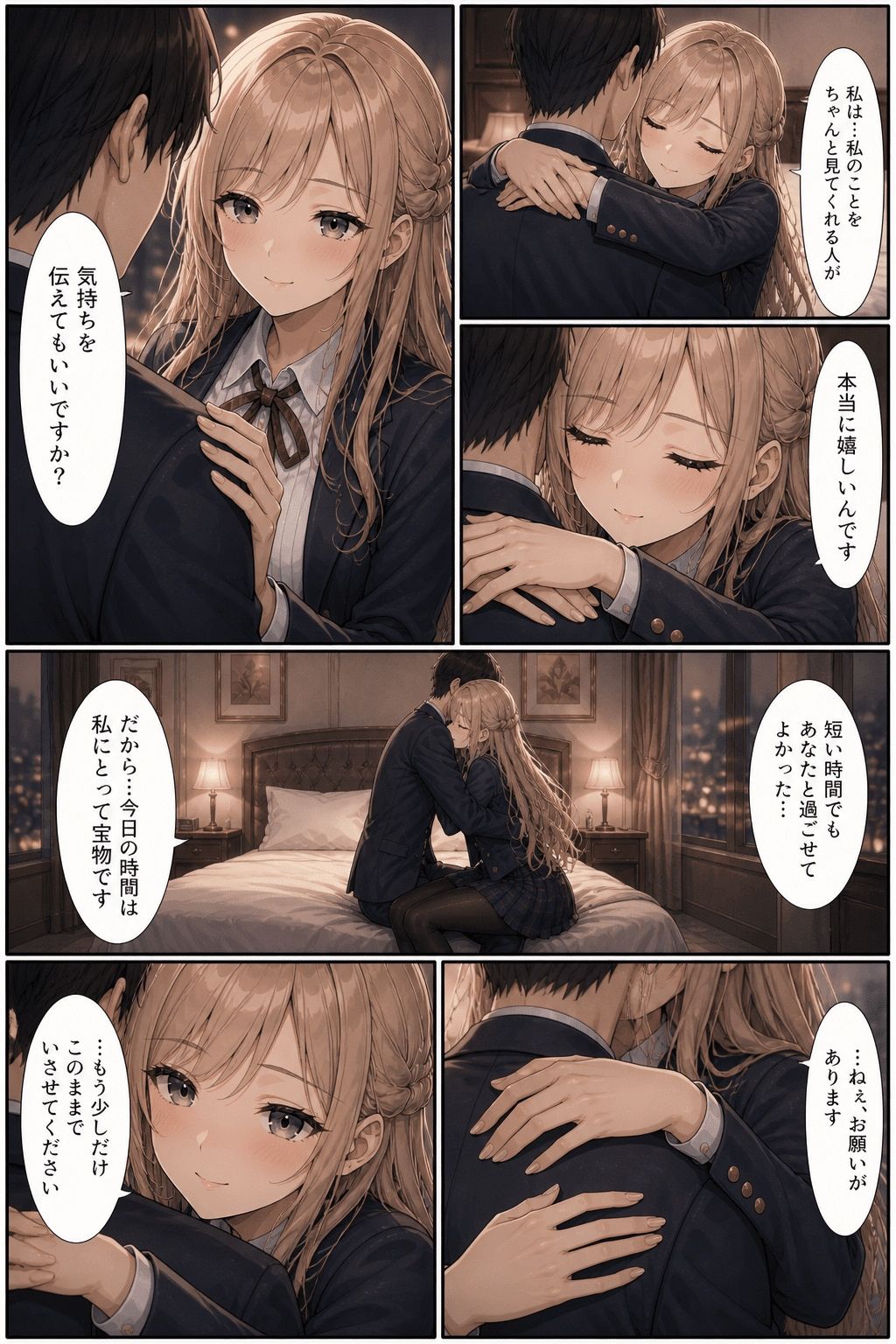 夢幻館AI恋愛漫画コレクション＊ChatGPTの漫画制作ノウハウ付き サンプル5ページ目