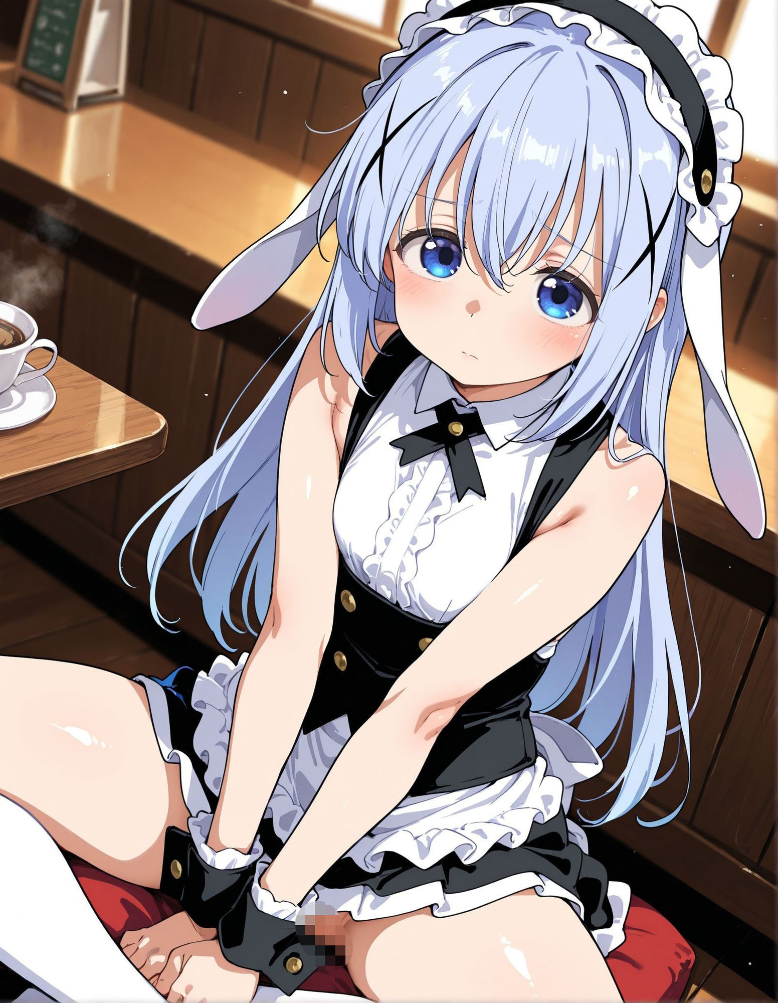 ご〇うさ メイド喫茶で処女喪失！？ サンプル7ページ目