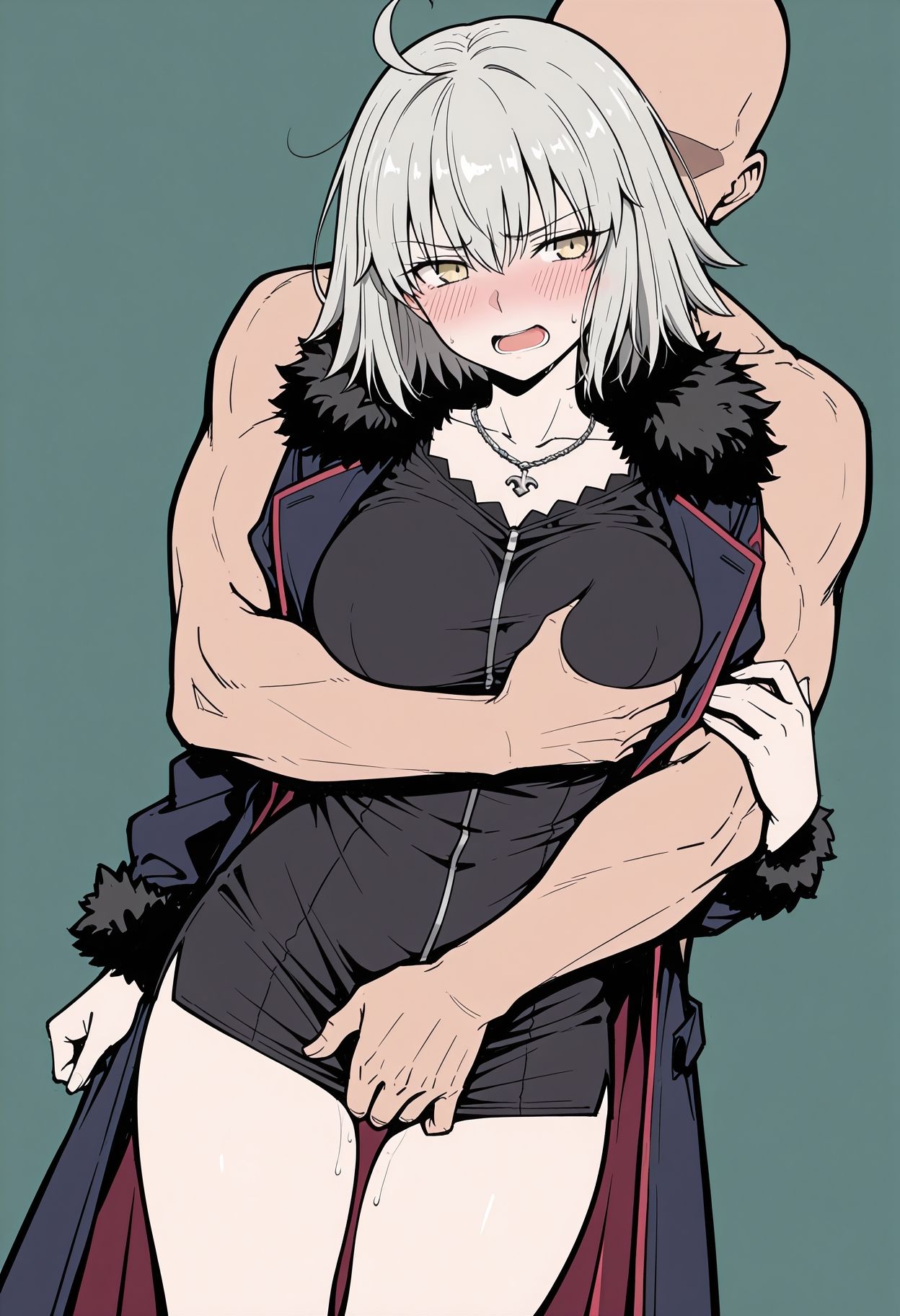 ジャンヌ・オルタとえっち サンプル1ページ目