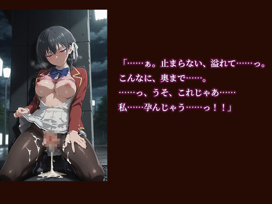 【よう実】【堀北○音 500枚/2mp4】ようこそ実○至上主義の教室の裏側へ ―― 堀北○音篇:孤高の黒髪美少女を暴力で蹂躙する絶望の特別試験。 サンプル7ページ目