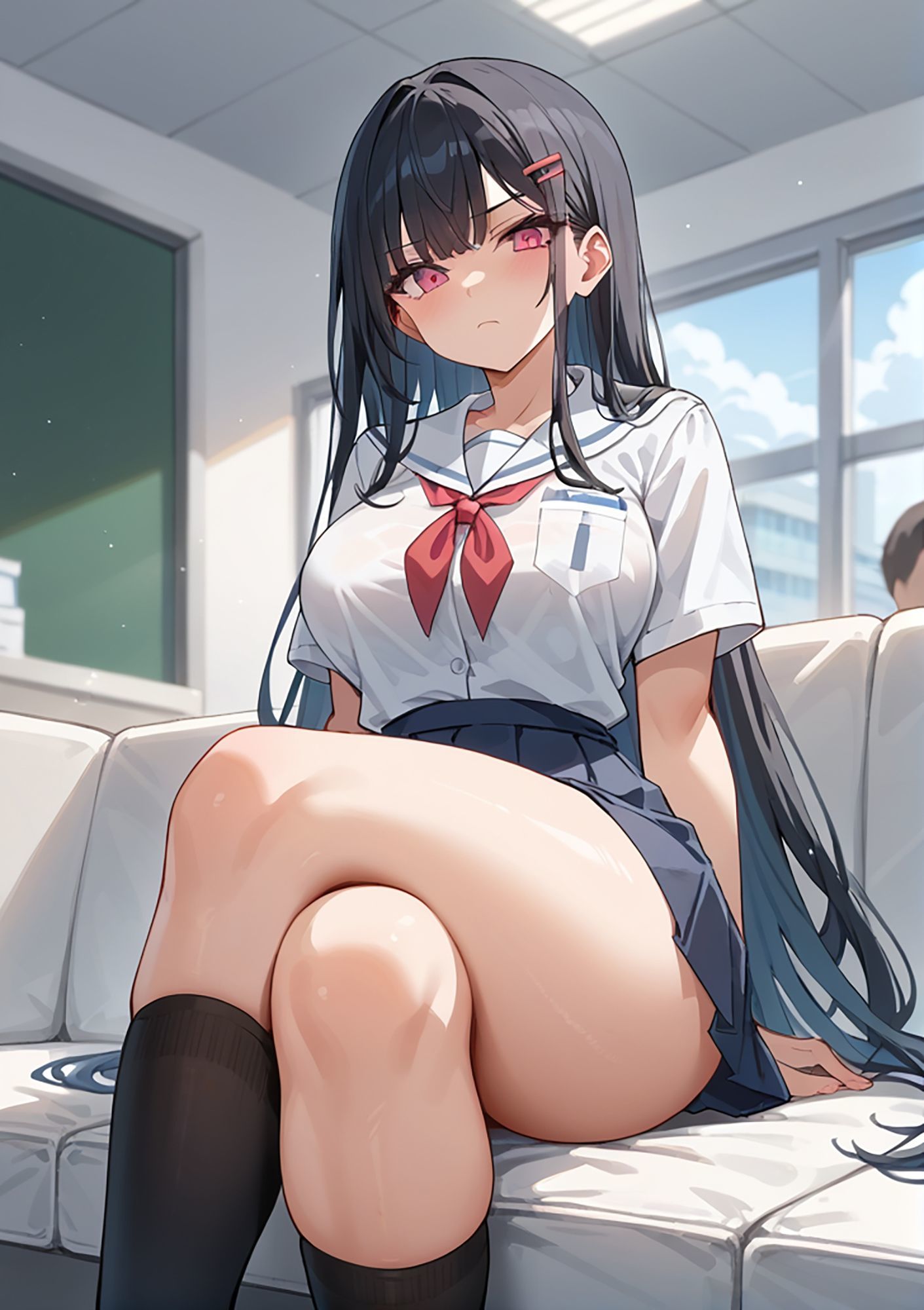 いつも漏らしている彼女 サンプル1ページ目