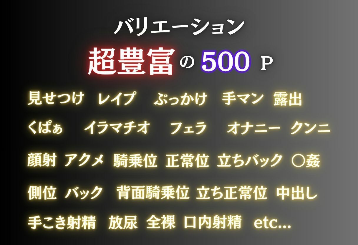 乱交会場  11キャラ  500枚 サンプル1ページ目