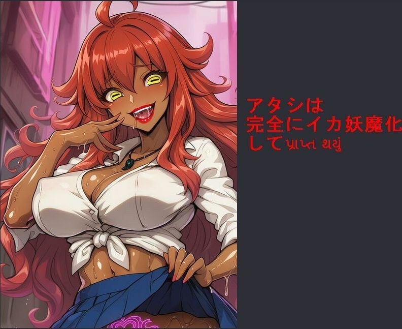 アツイミゾレ〜退魔剣士の完全妖魔化悪堕ち〜 サンプル7ページ目
