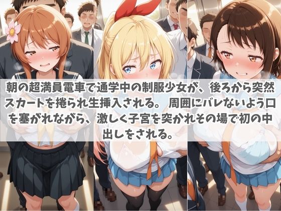 通学電車から始まる拉致種付け調教 ニ〇コイ サンプル1ページ目