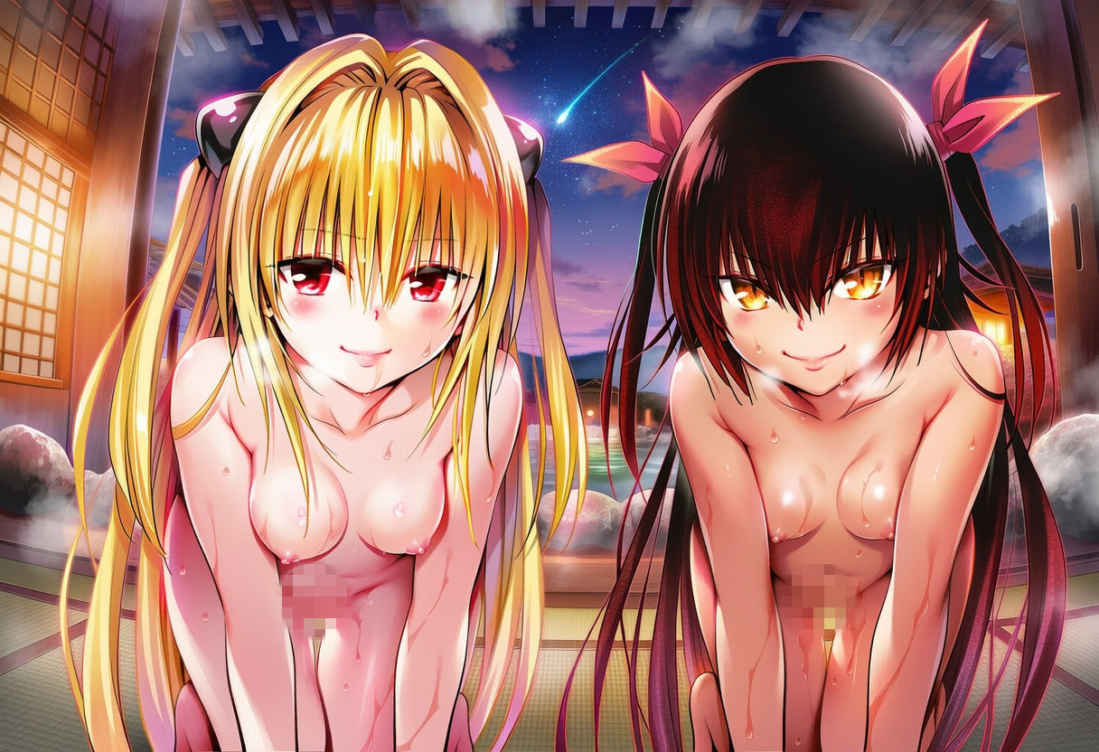 誘惑ポーズ集 セックスしないと出られない温泉6.2（金色の闇・ネメシス） サンプル2ページ目