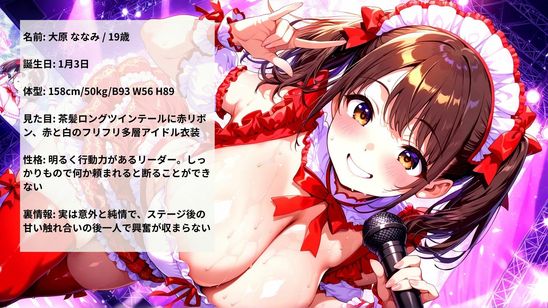 巨乳地下アイドル裏営業〜ステージ後汗だくセックス流出映像〜 サンプル1ページ目