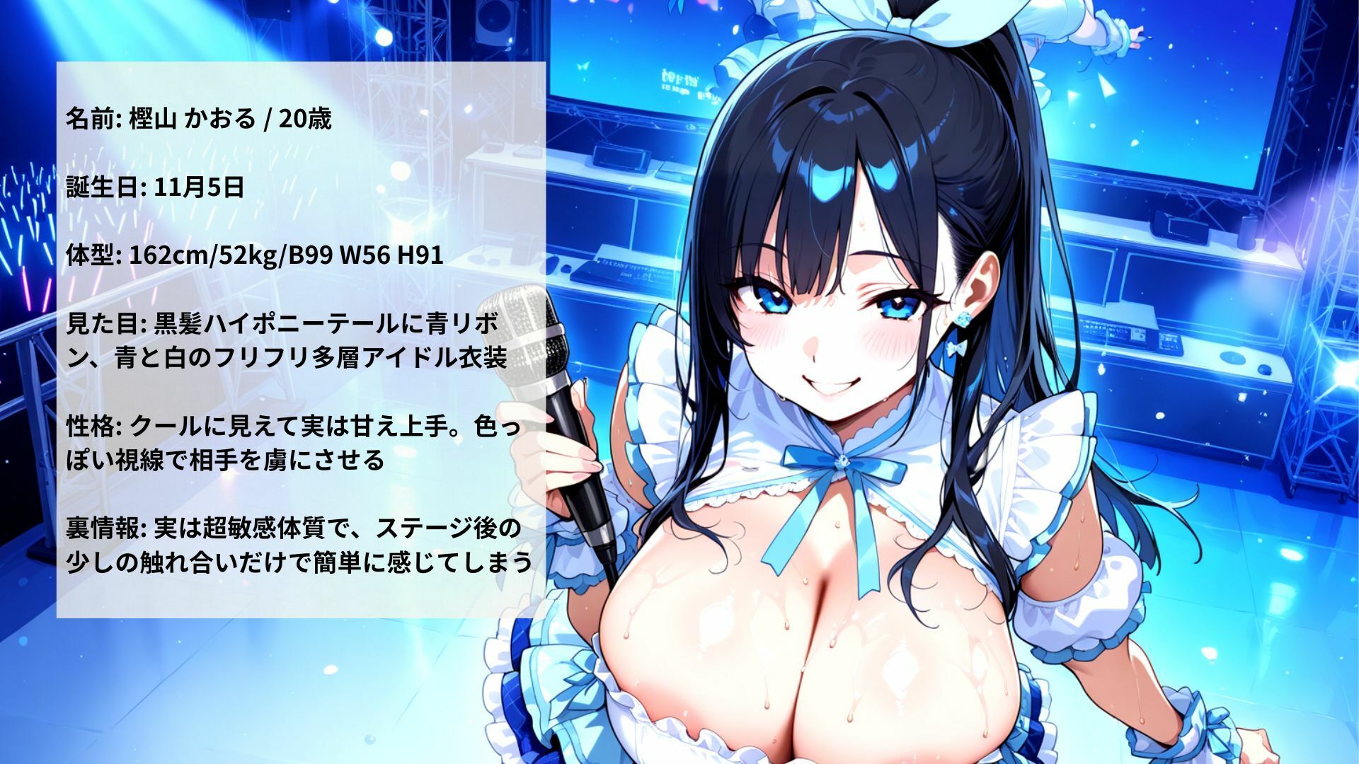 巨乳地下アイドル裏営業〜ステージ後汗だくセックス流出映像〜 サンプル4ページ目
