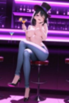 【裸ジーンズ女子5】裸ジーンズ女子とバーでサシ飲み サンプル8ページ目