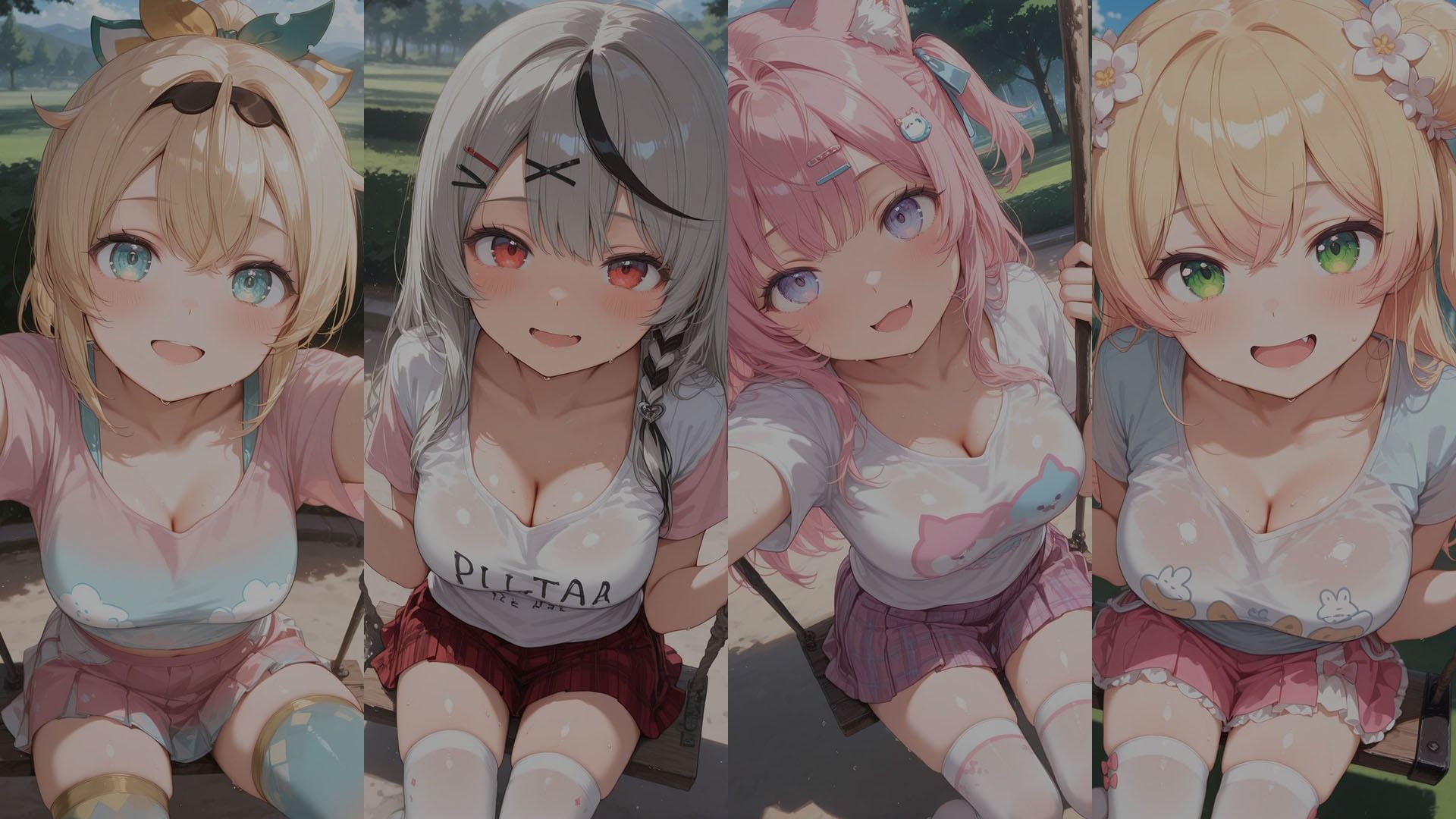 近所のあの子は発育が良すぎる（ハート）〜公園に遊びに行ったら〜  （ホ●ライブ バージョン ） サンプル2ページ目