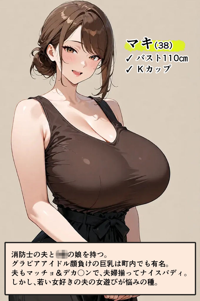 新婚の地味巨乳妻が町内会の温泉旅行で開かれた巨乳奥さん限定乳相撲大会に参加した話 サンプル2ページ目