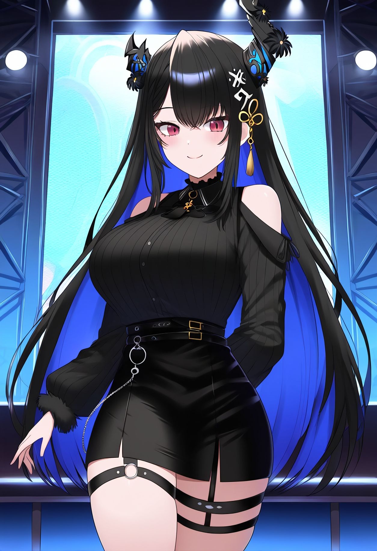 【買い切り版】バーチャル衣装故障で羞恥ネリッサ（English translation included） サンプル1ページ目