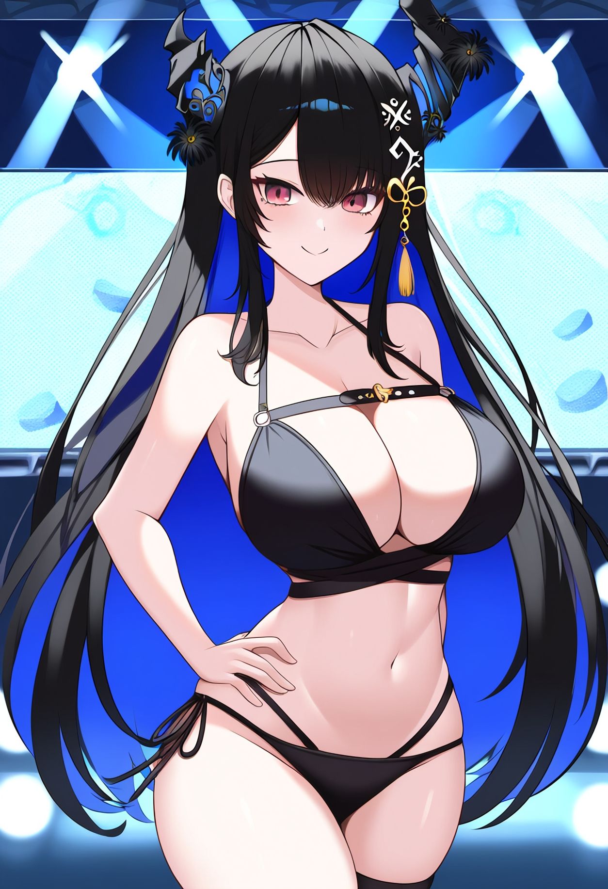 【買い切り版】バーチャル衣装故障で羞恥ネリッサ（English translation included） サンプル3ページ目
