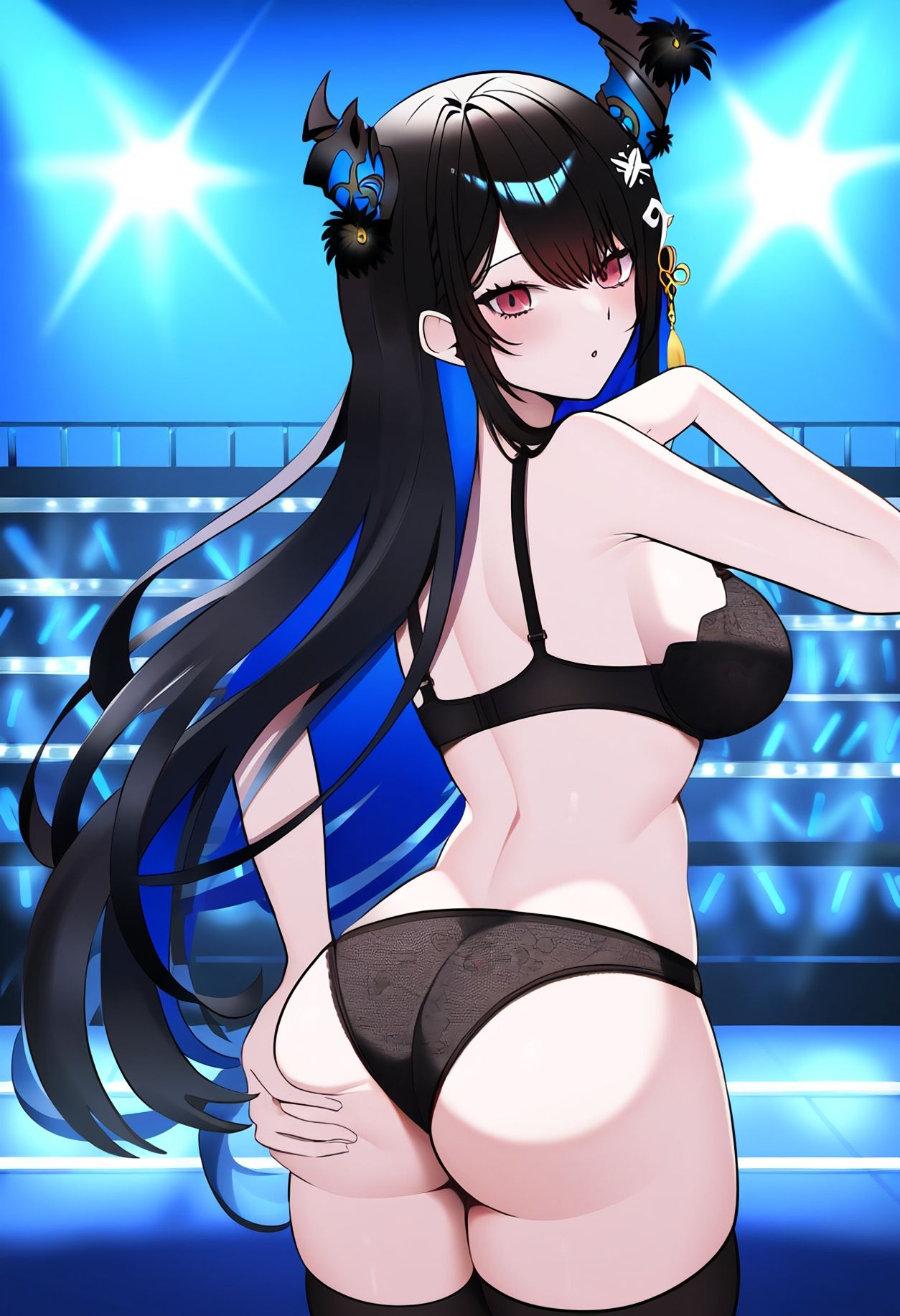 【買い切り版】バーチャル衣装故障で羞恥ネリッサ（English translation included） サンプル5ページ目