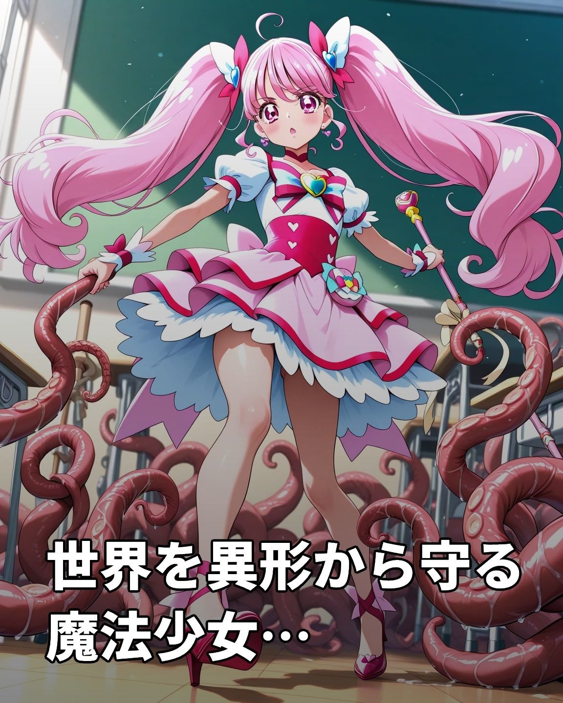 敗北完堕魔法少女03（ハイボクカンオチマホウショウジョ03） サンプル1ページ目