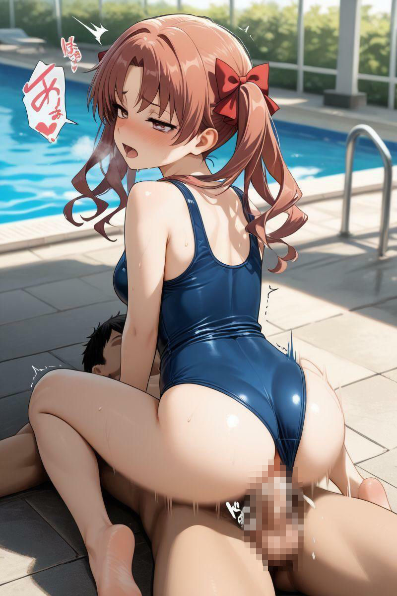御◯美琴、白◯黒子がスクール水着でセックスする【CG202枚】 サンプル8ページ目