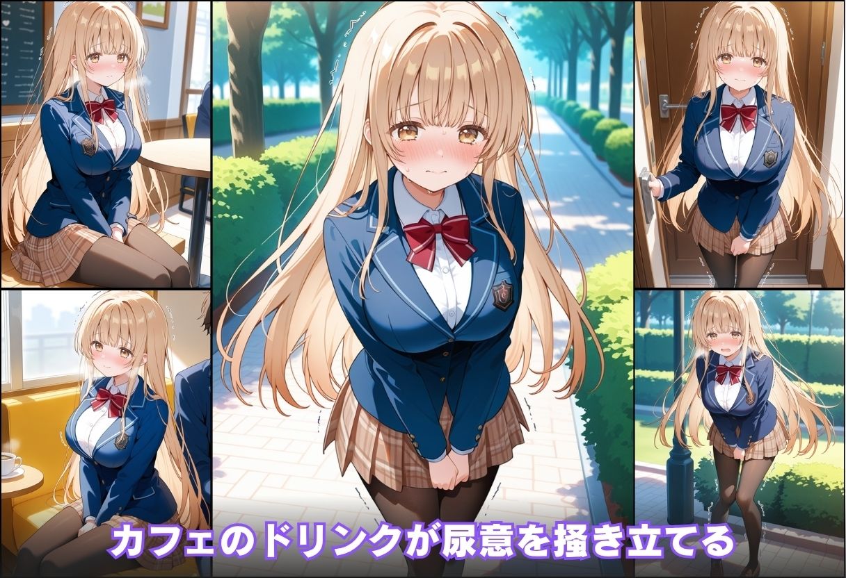 尿意の限界 おもらしの天使様 椎名真昼 サンプル5ページ目