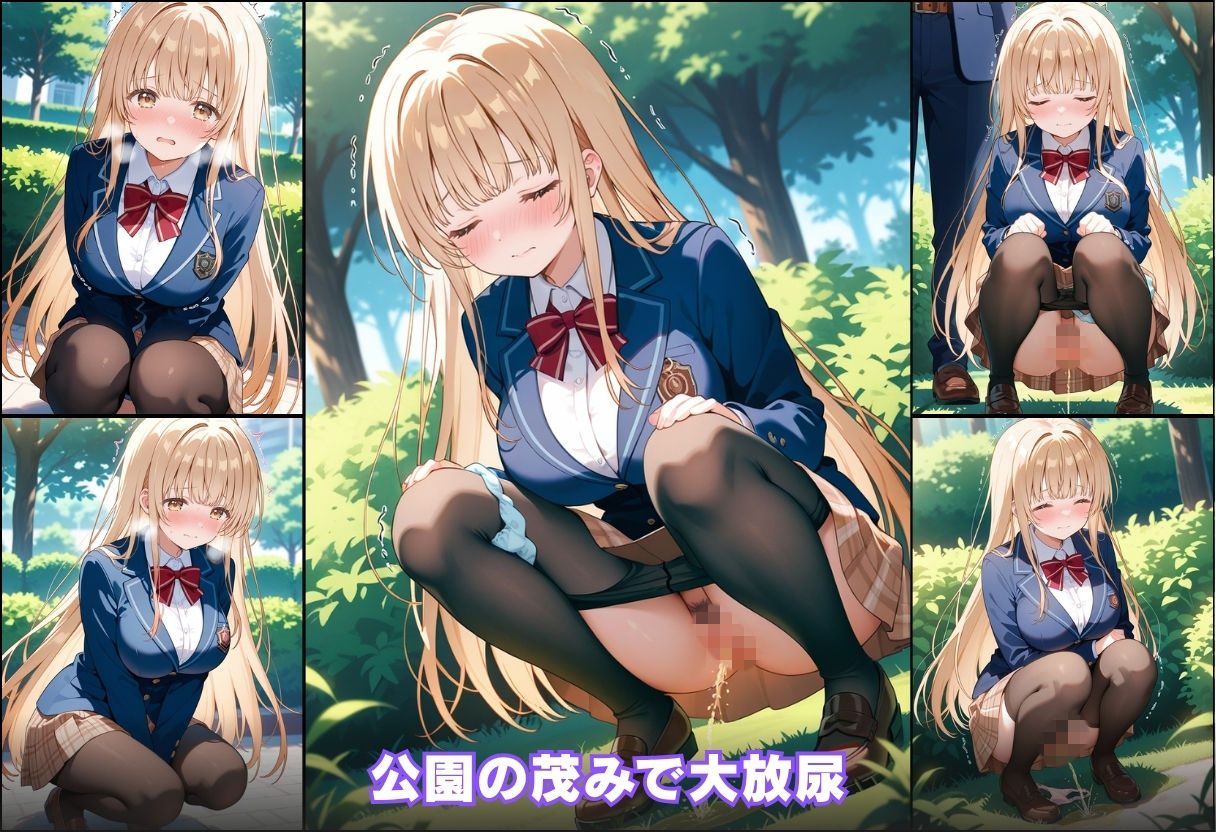 尿意の限界 おもらしの天使様 椎名真昼 サンプル6ページ目