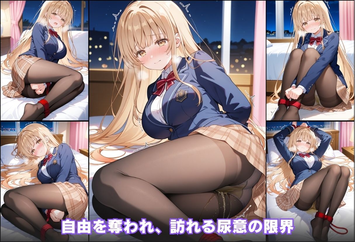 尿意の限界 おもらしの天使様 椎名真昼 サンプル8ページ目