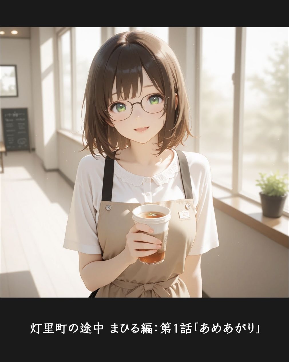 灯里町の途中 第2話:まひる編「あめあがり」 サンプル1ページ目