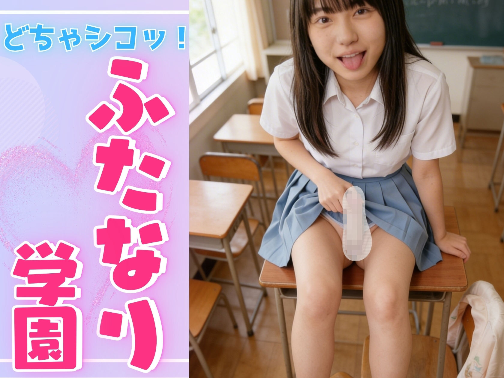 ふたなり学園【第2話】 サンプル1ページ目